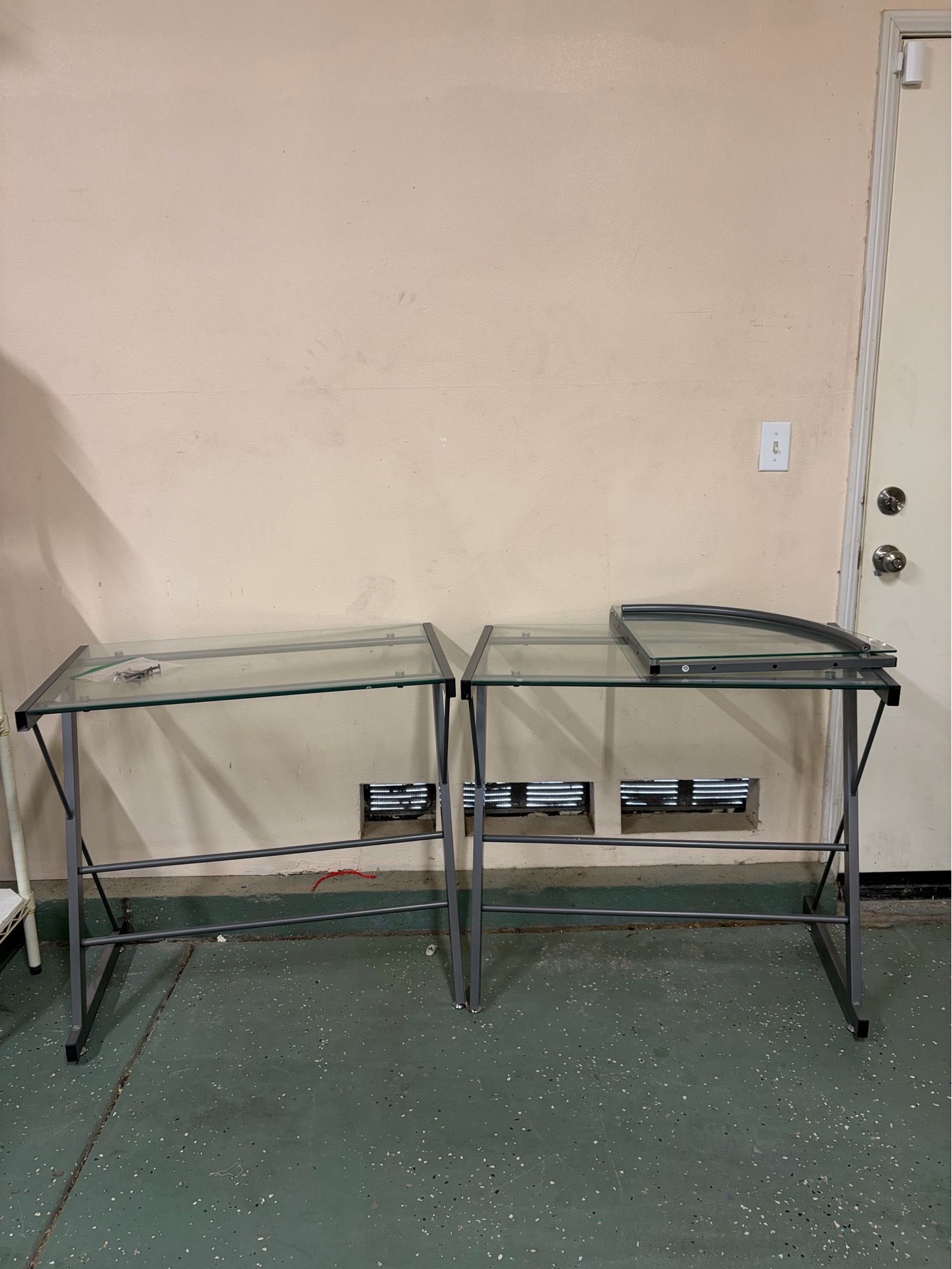 L shape desk