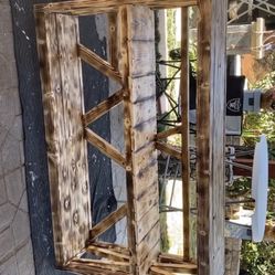 Custom Wood Finish Console Table Or Dresser