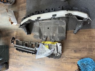 2024 Tacoma front crash bar with other front bumper parts