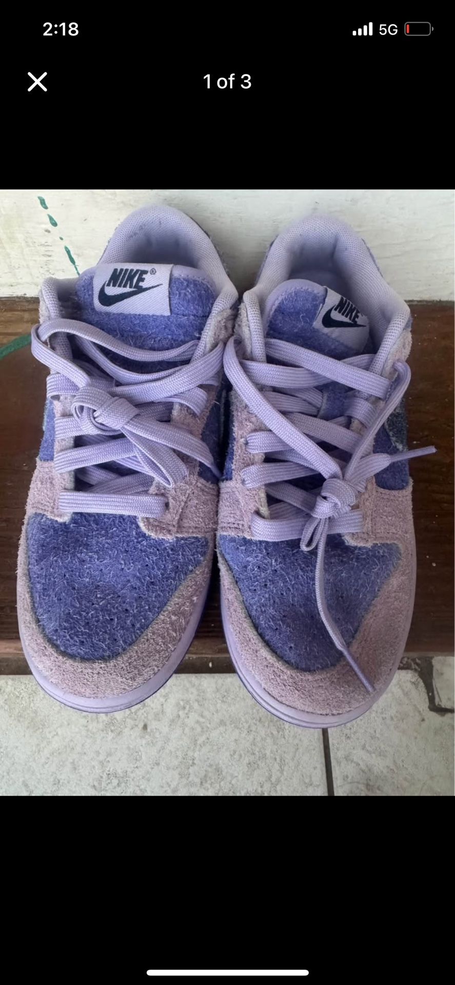 Nike Womens Nike Dunk Lows SE Size 6Y