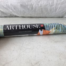 PRICE IS FIRM NEVER OPENED STILL SEALED BRAND NEW Arthouse 610800 Chevron Weave Non-Woven Wallpaper, Lime 11 yards x 20.9 inches 57.7 sq ft  10