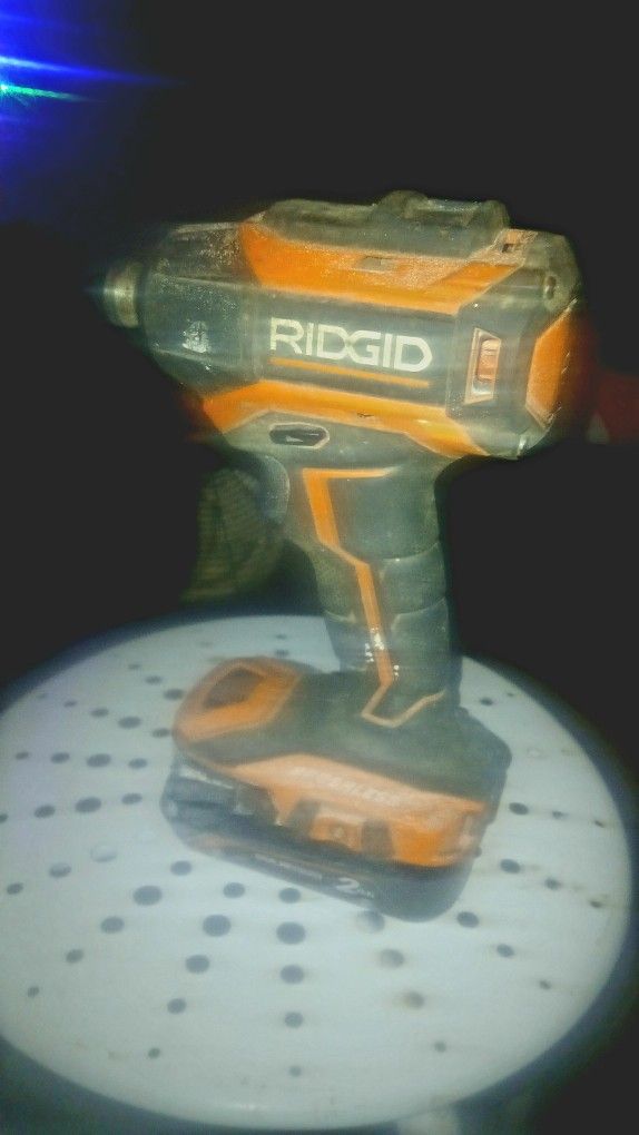 RIDGID 18V OCTANE Brushless 6-Mode 1/4" Impact Driver (Tool Only)