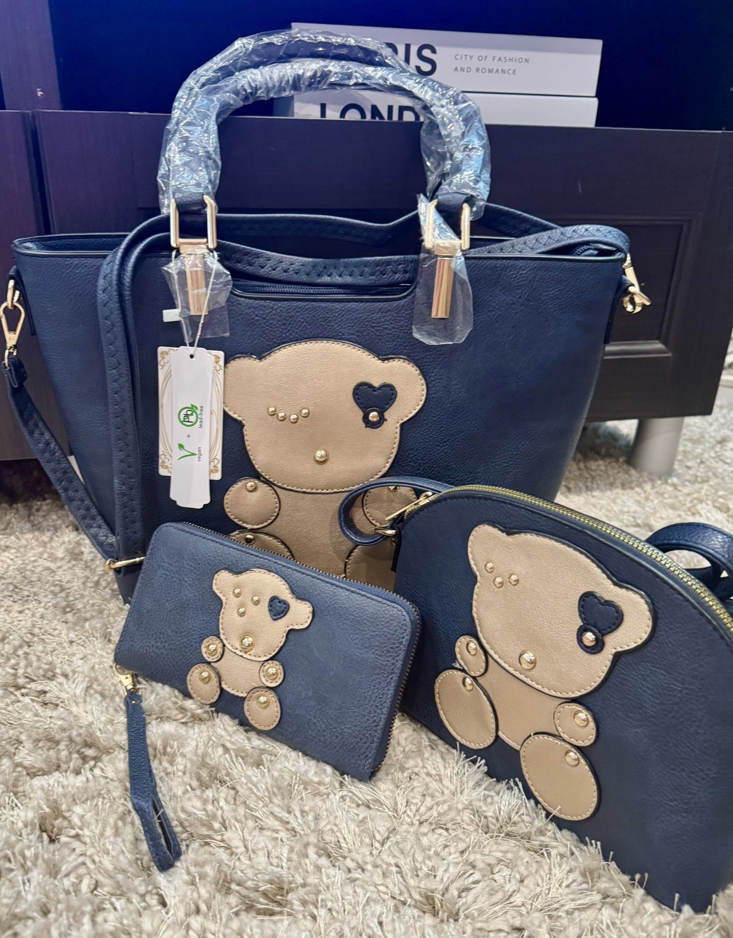 3 PC Tote Set