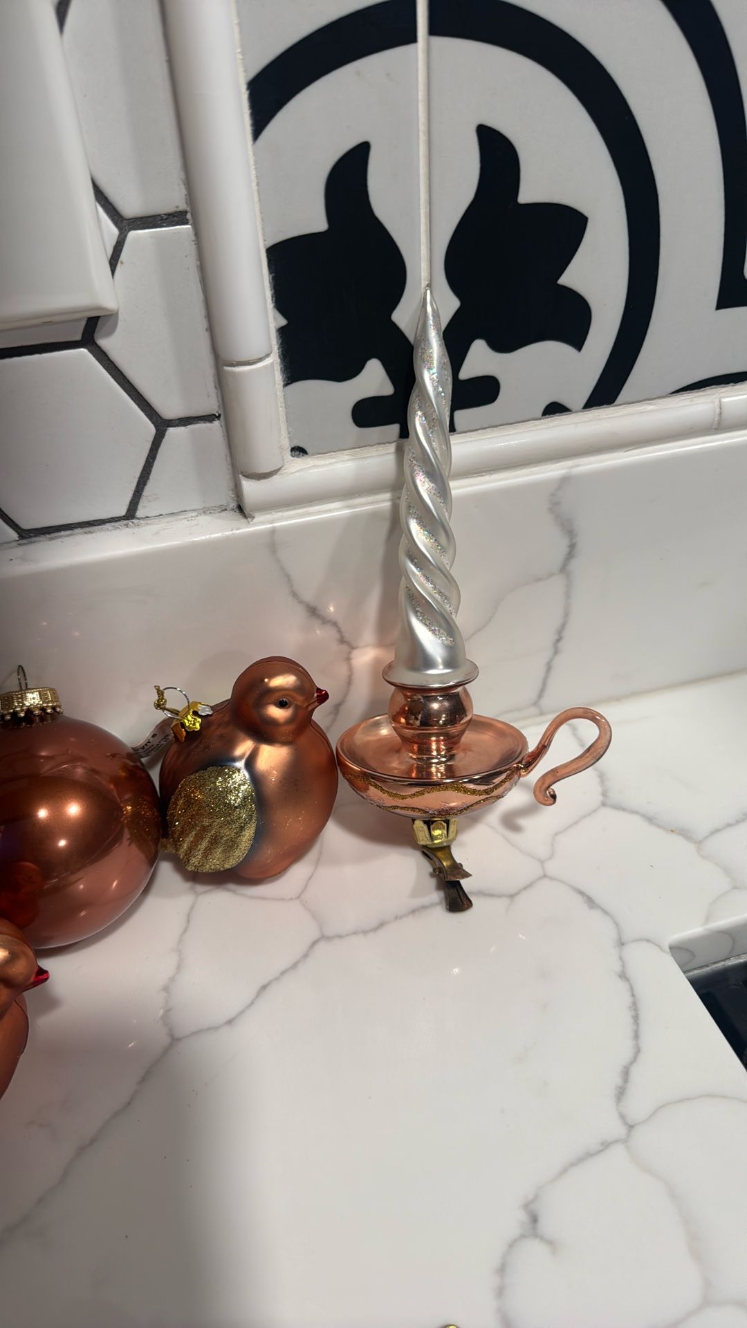 Copper Christmas Decorations 