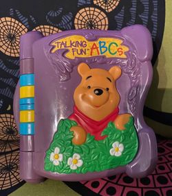 Vintage Disney Winnie the Pooh electronic alphabet book