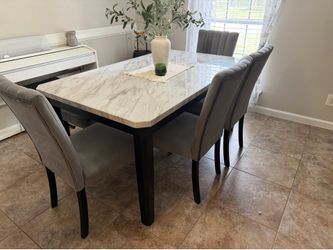 Dining Table set (table, 4 chairs,1bench)