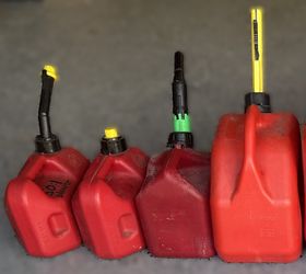 1 & 2-gallon Red Plastic Gasoline Cans - Read Description for Availability & Prices
