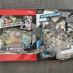 Pokemon Black Bolt Poster + Binder Collection Bundle (Sam’s Club)