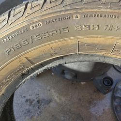 2 Tires 195 65R 15  FIrestone Affinity