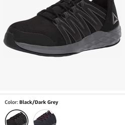 Reebok Steel Toe/slip-proof Shoes Size 8 Wide