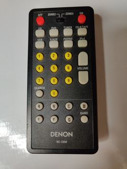 Denon RC-1056 Remote for DRA700AEDAB DRA-397 DRA-397P DRA-397CI AV-0178