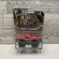 GREENLIGHT Collectibles Chase Kings Crunch Red ‘1993 Ford F - 250 Terminator Truck III • Die Cast Metal • Made in China  7 Series Series Limited Editi