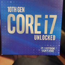 CPU INTEL CORE 17 10700K 10TH GEN