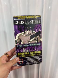 Ghost in the Shell (VHS, 1997, Special Edition Original Japanese Dubbed English)