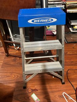 Werner 150B Step Aluminum Step Stool