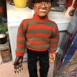 Freddy Kruger talking figure 18” Matchbox brand 1989