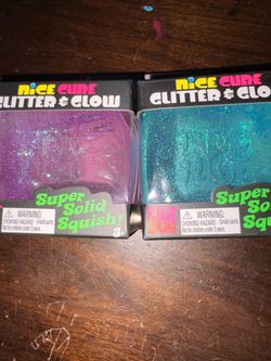 Needoh nice cube glitter & glow