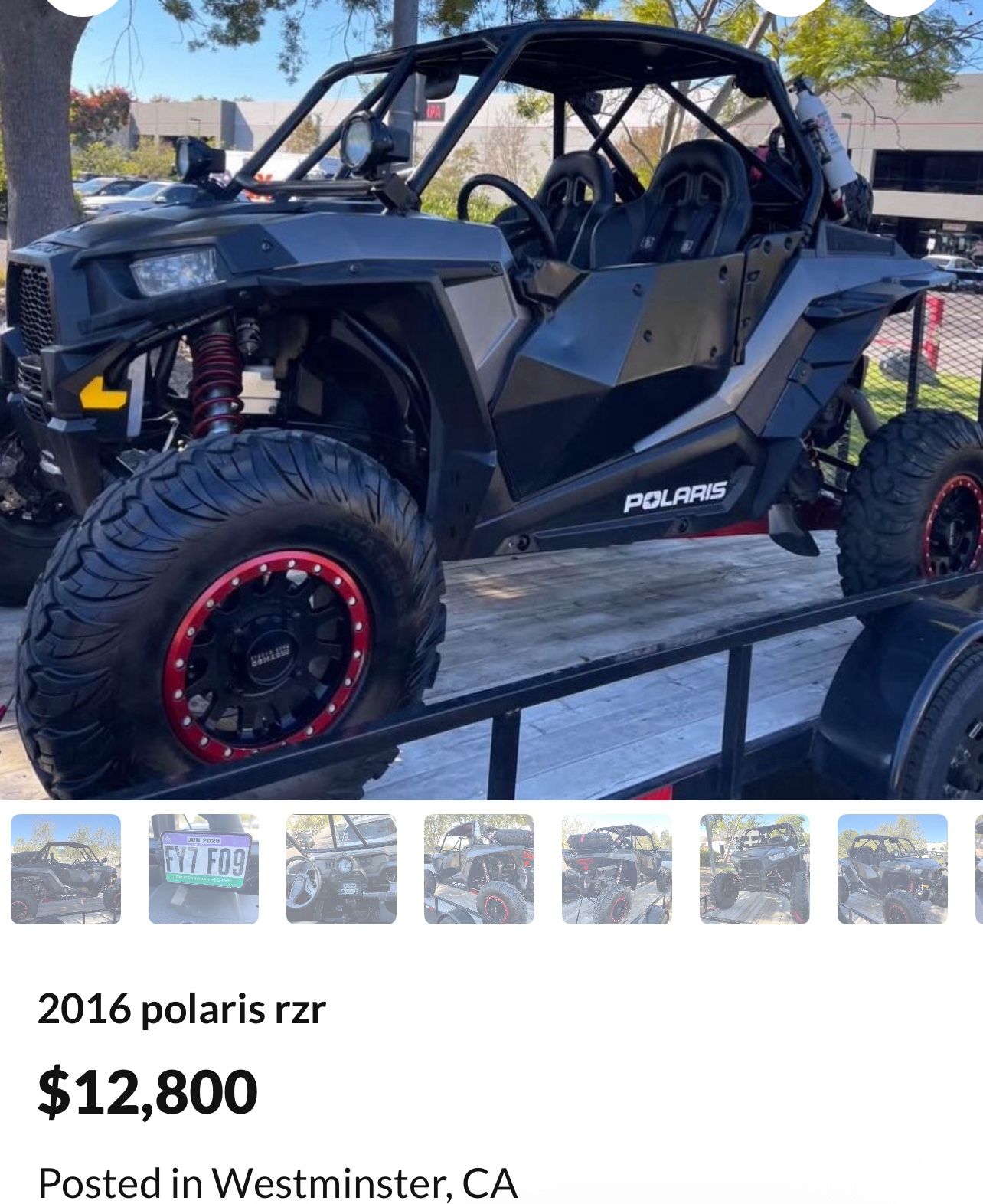 2016 Polaris RZR