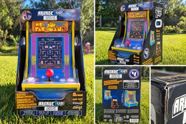 Arcade1Up Ms. Pac-Man Countercade 4-in-1 Mini Arcade NEW Factory Sealed