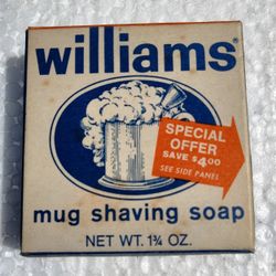 vintage Williams Mug Shaving Soap