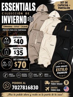 Essentials Hoodie and Sweatpants Set