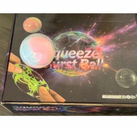 Squeeze burst ball