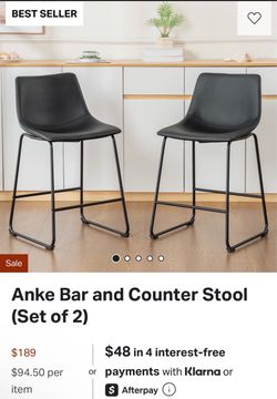 Anke Counter Stools Set of 2