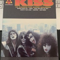 The Best of Kiss | Recorded Versions Songbook for Electric Guitar | Tab Shee...
