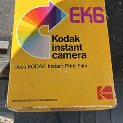Kodak instant camera EK6 automatic exposure