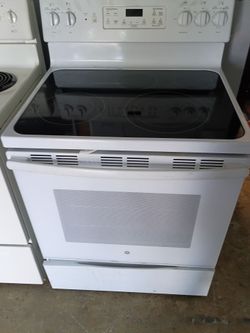 Glass top stove