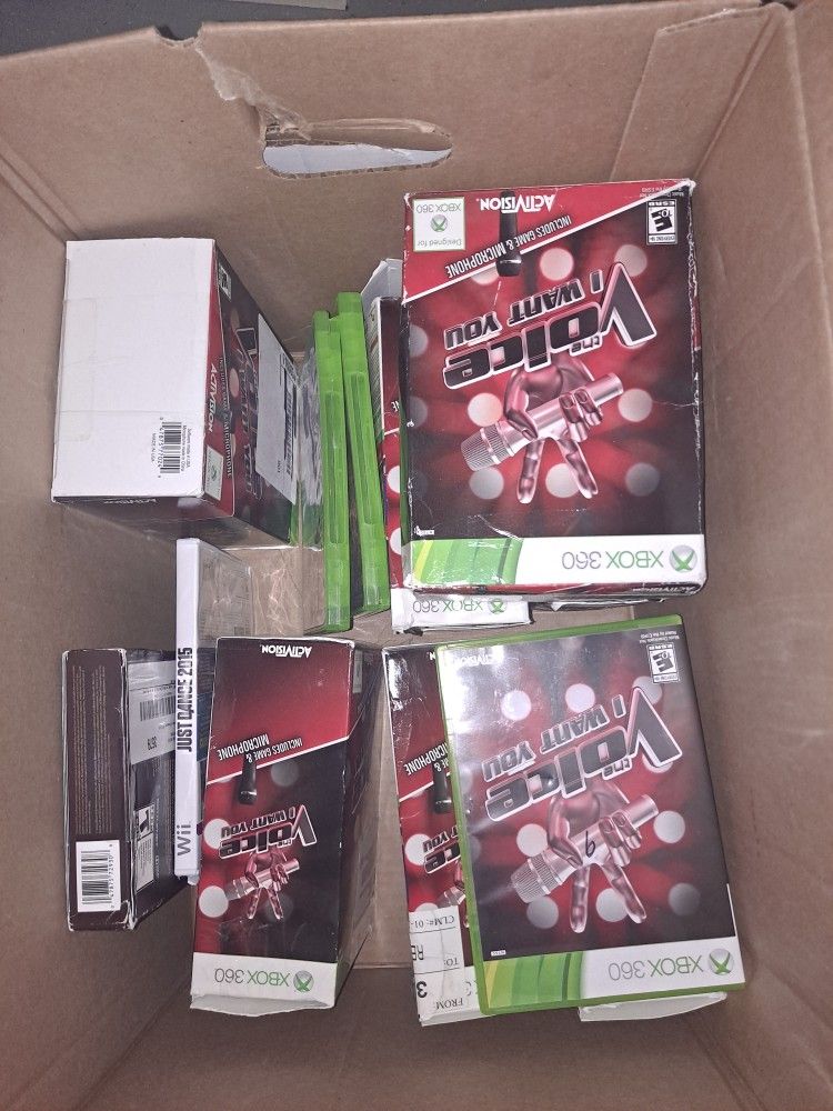 Xbox 360 The Voice Video Game