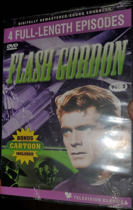 Flash Gordon, 4 full length, vol 2, DVD