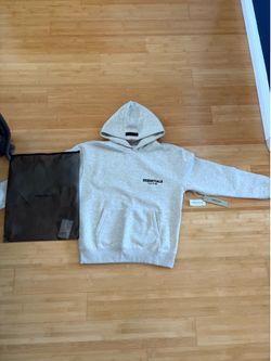 Light oat essentials hoodie