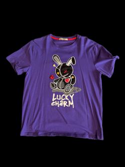 Lucky Charm Purple Graphic T-Shirt