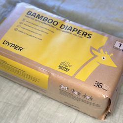 Bamboo Diapers By Dyper Size 1