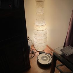Standing floor light-paper shade