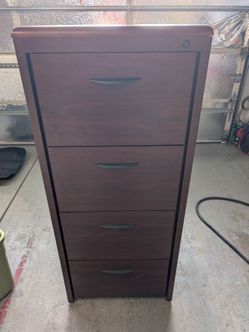 Decorative 4 drawer File Cabinet