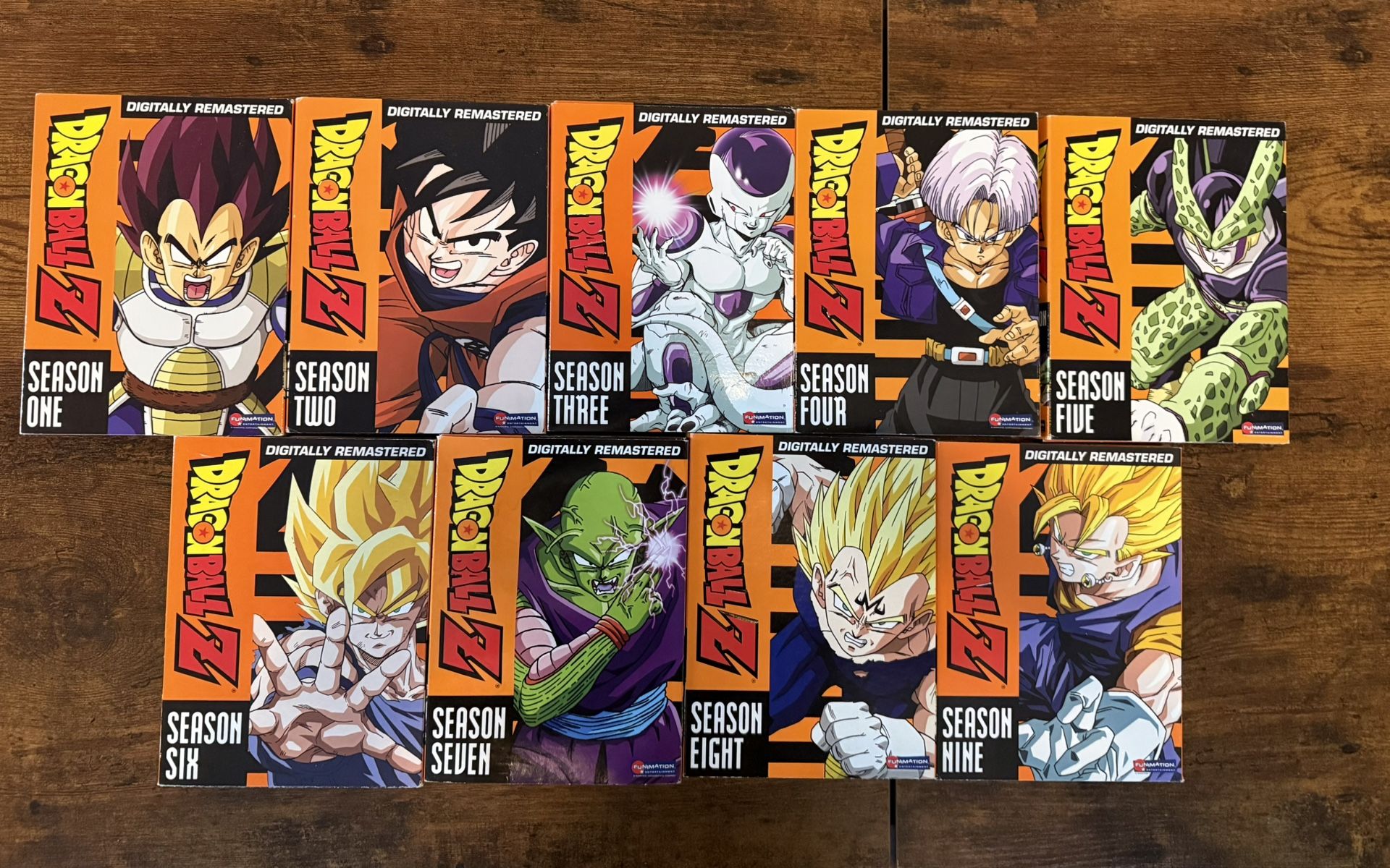 Dragon Ball Z (DBZ) DVD Set Season 1-9