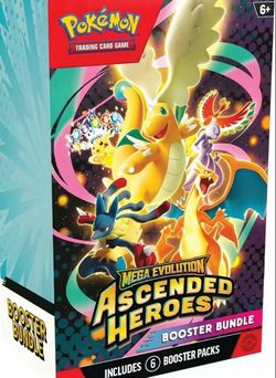 Pokémon TCG Mega Evolution Ascended Heroes Booster Bundle