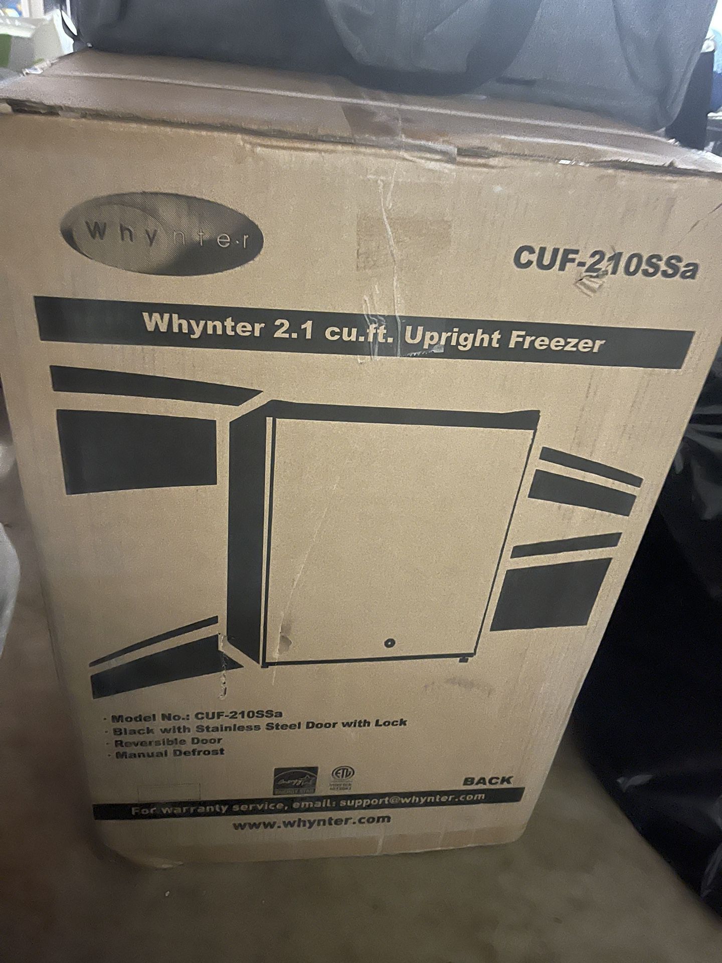 Whynter Upright Freezer