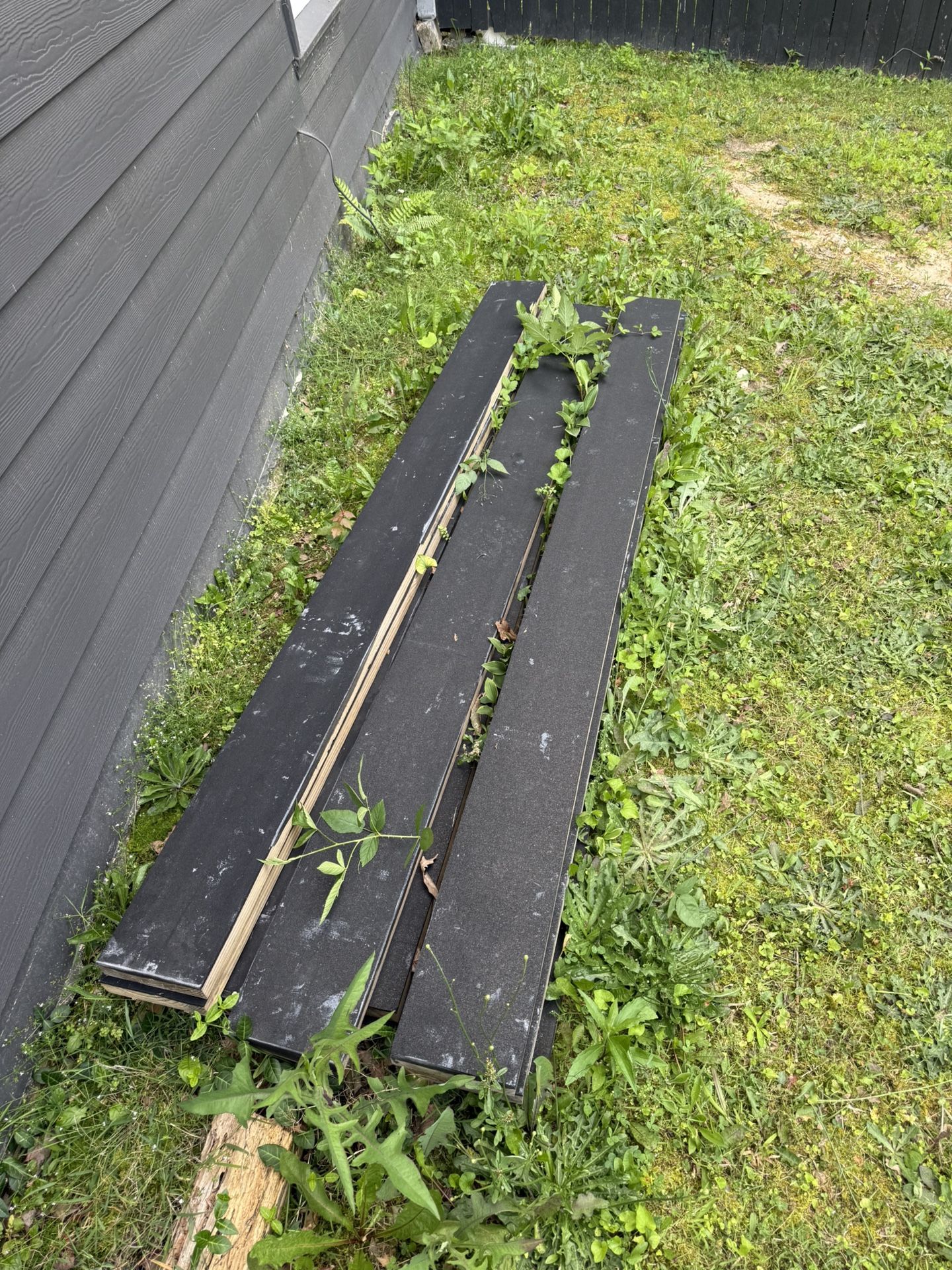 Rubber Played Deck Wood