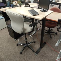 48" × 24" Electronic Sit / Stand Desk