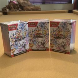 Pokémon Trading Card Game: Scarlet & Violet—Prismatic Evolutions Booster Bundles (New)