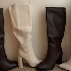 Women’s Leather Boots Sz 9