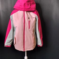 Girls Pink Swisstech Parka Jacket (Size XL 14-16)