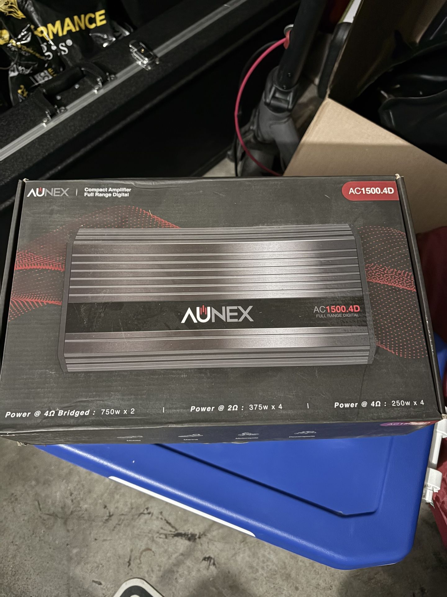 Aunex 1500.4d Car Audio Amplifier