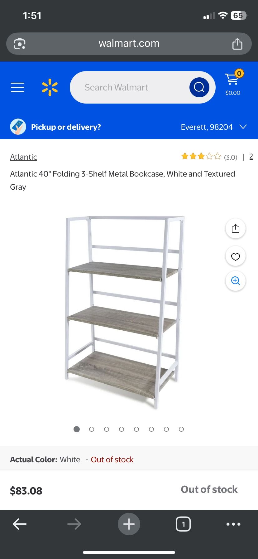 Folding Shelves