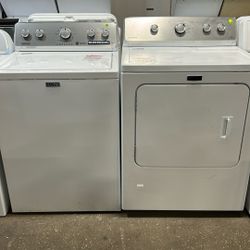 Maytag Top Load Washer/gas Dryer Set