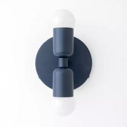 Modern Blue Wall-mount Light Fixture
