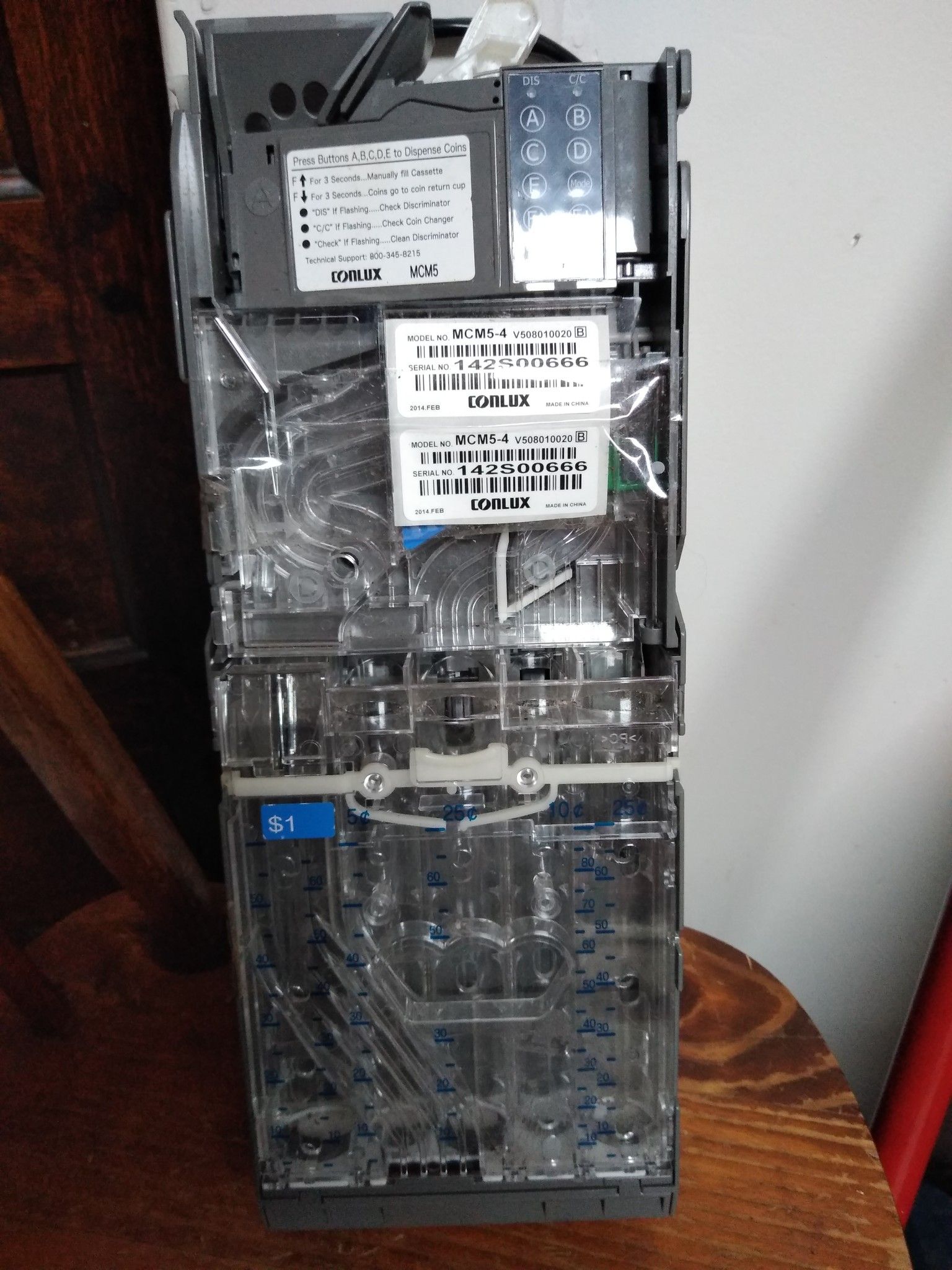 CONLUX MCM54 Coin Changer for Vending Machines for Sale in